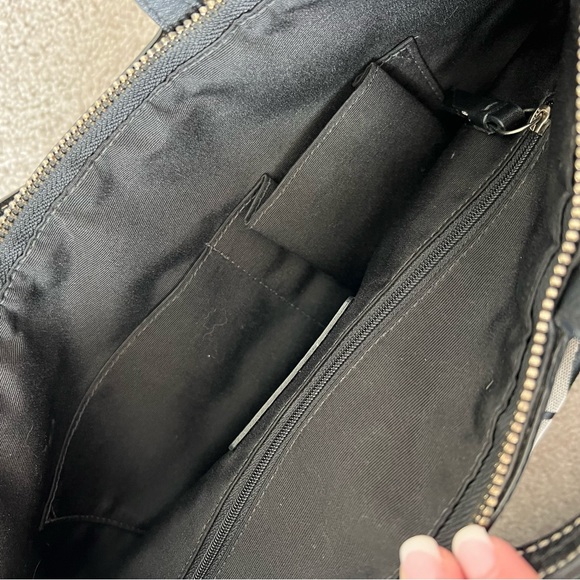 Coach Tote Black and Gray C Bag, Estimated 2008-2011 - Picture 5 of 7